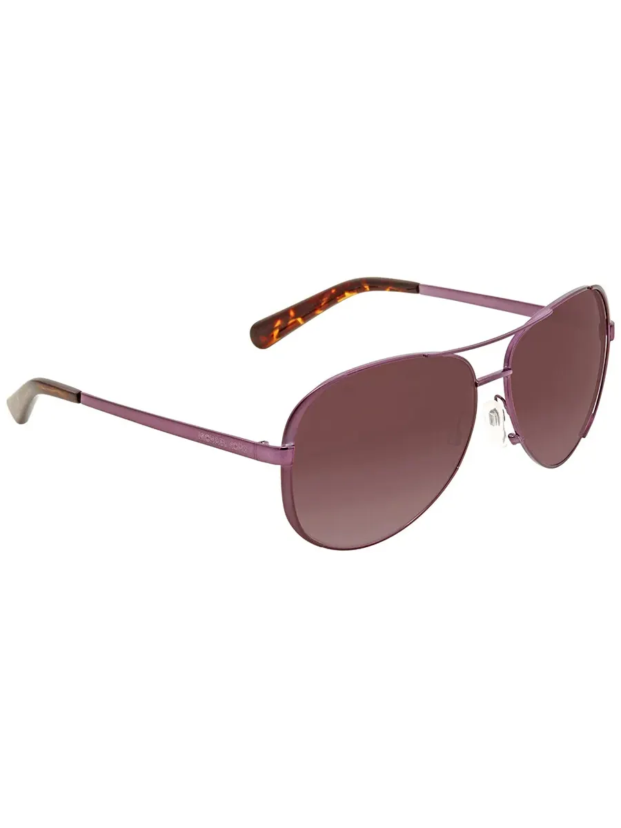 Женские солнцезащитные очки Michael Kors Chelsea Burgundy Gradient Pilot MK5004 11588H 59 — изображение 2 из 4, сливавый