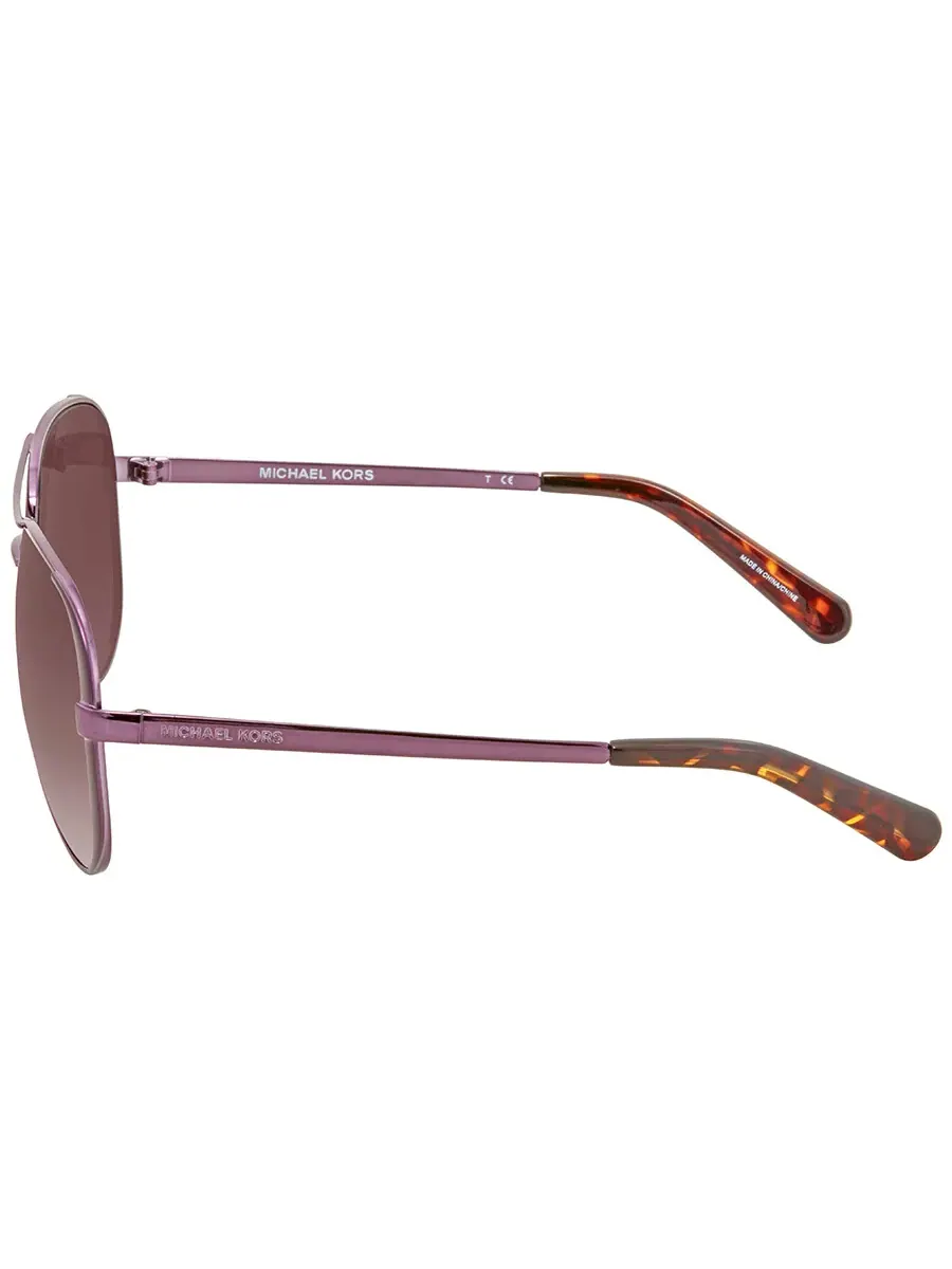 Женские солнцезащитные очки Michael Kors Chelsea Burgundy Gradient Pilot MK5004 11588H 59 — изображение 3 из 4, сливавый