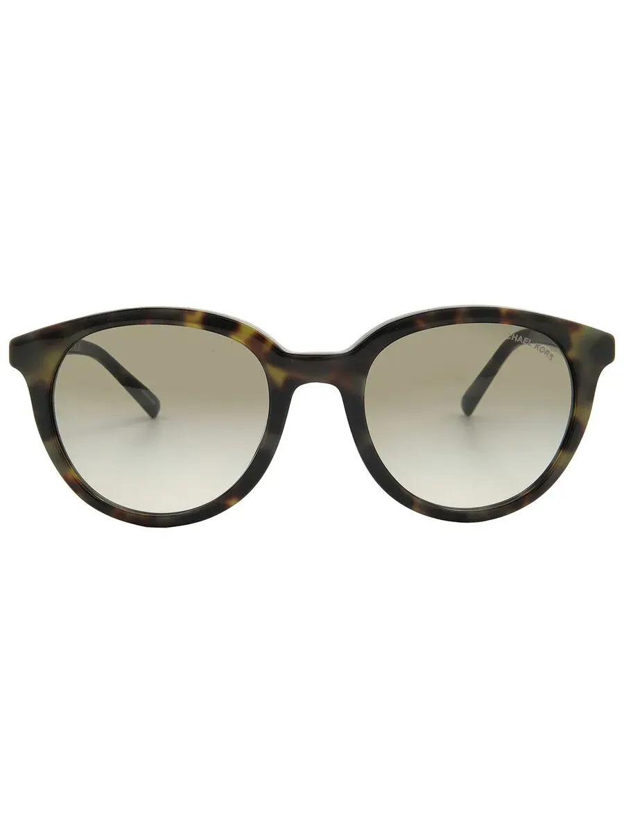 Солнцезащитные очки женские Michael Kors Big Bend Olive Gradient овальные MK2227 39433M 53 — зеленый