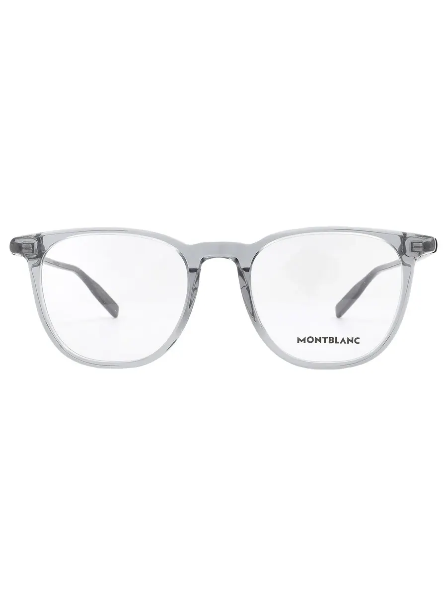 Мужские очки Montblanc Demo Square MB0010O 009 51 — черный