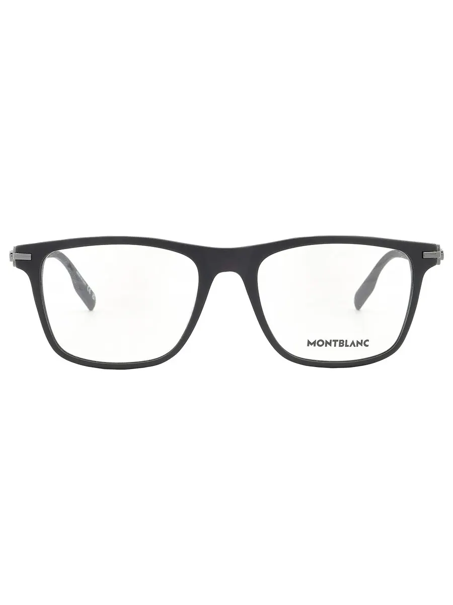 Мужские очки Montblanc Demo Square MB0251O 001 54 — черный