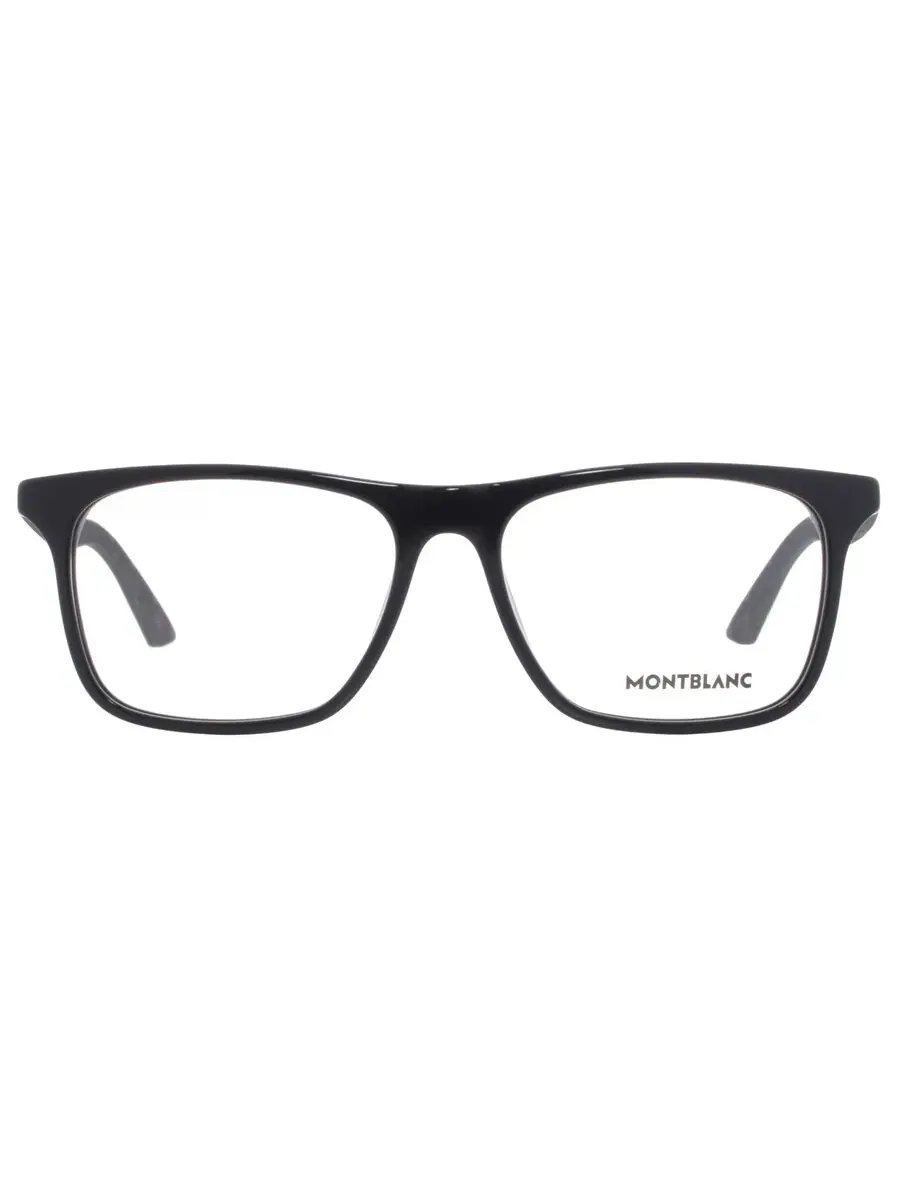 Мужские очки Montblanc Demo Square MB0359O 001 55 — изображение 1 из 4, черный