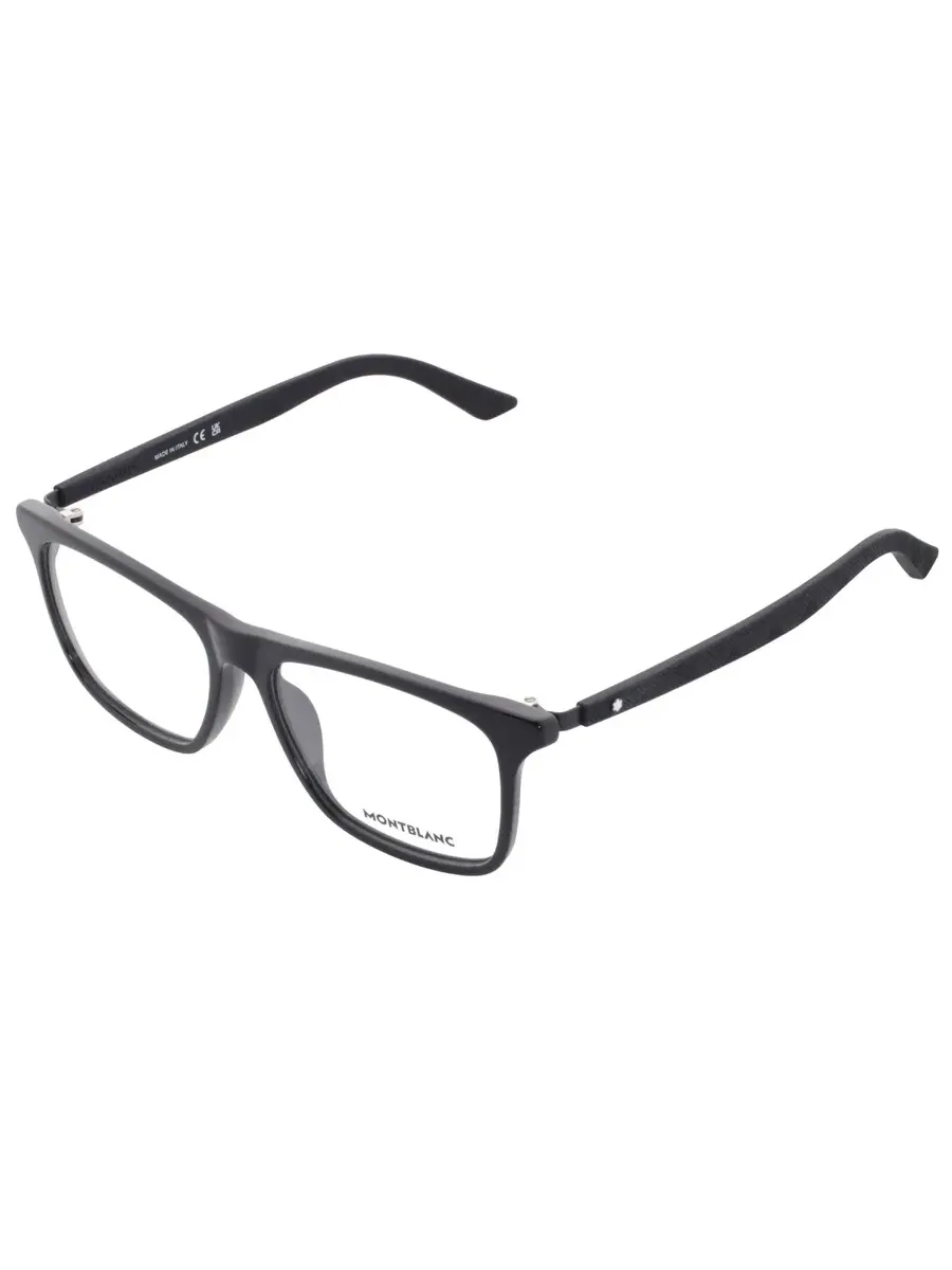 Мужские очки Montblanc Demo Square MB0359O 001 55 — изображение 3 из 4, черный