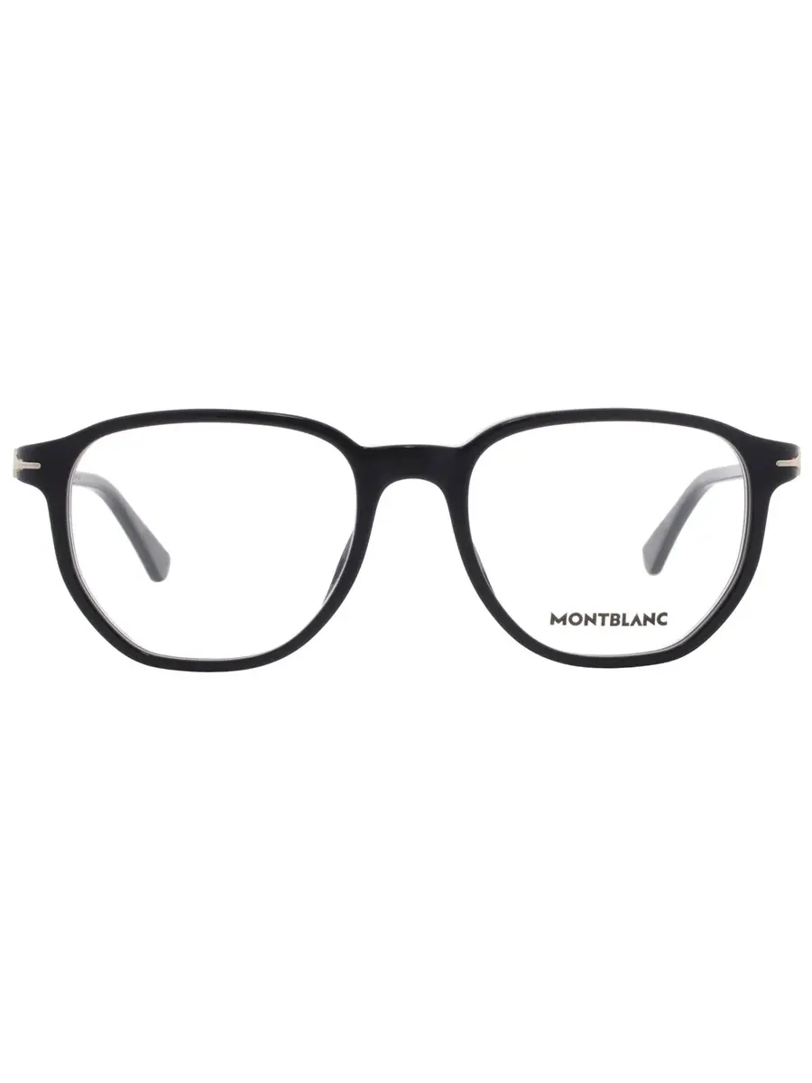 Мужские очки Montblanc Demo Square MB0366O 001 51 — изображение 1 из 4, черный
