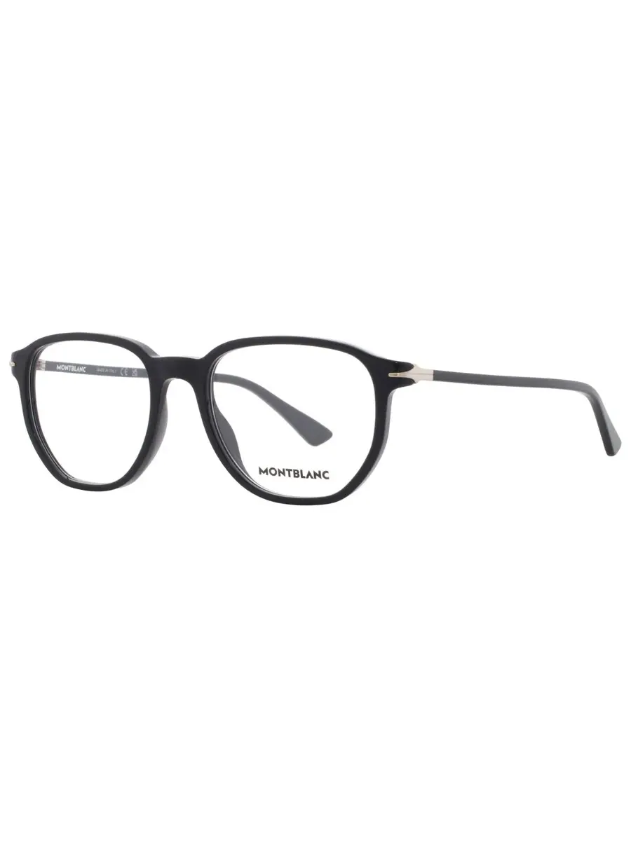 Мужские очки Montblanc Demo Square MB0366O 001 51 — изображение 2 из 4, черный