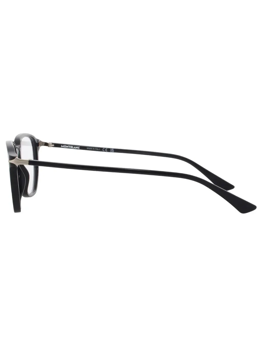 Мужские очки Montblanc Demo Square MB0366O 001 51 — изображение 4 из 4, черный