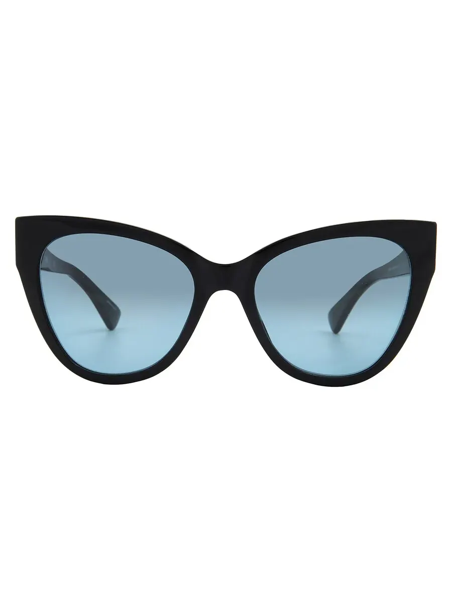 Серые очки для женщин Moschino Azure Butterfly MOS056/S 0807/GB 54 — черный