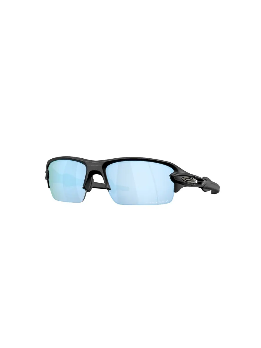 Мужские поляризованные солнцезащитные очки Oakley FLAK 2.0 S Prizm Deep Water, модель OO9511 951105 59 — черный