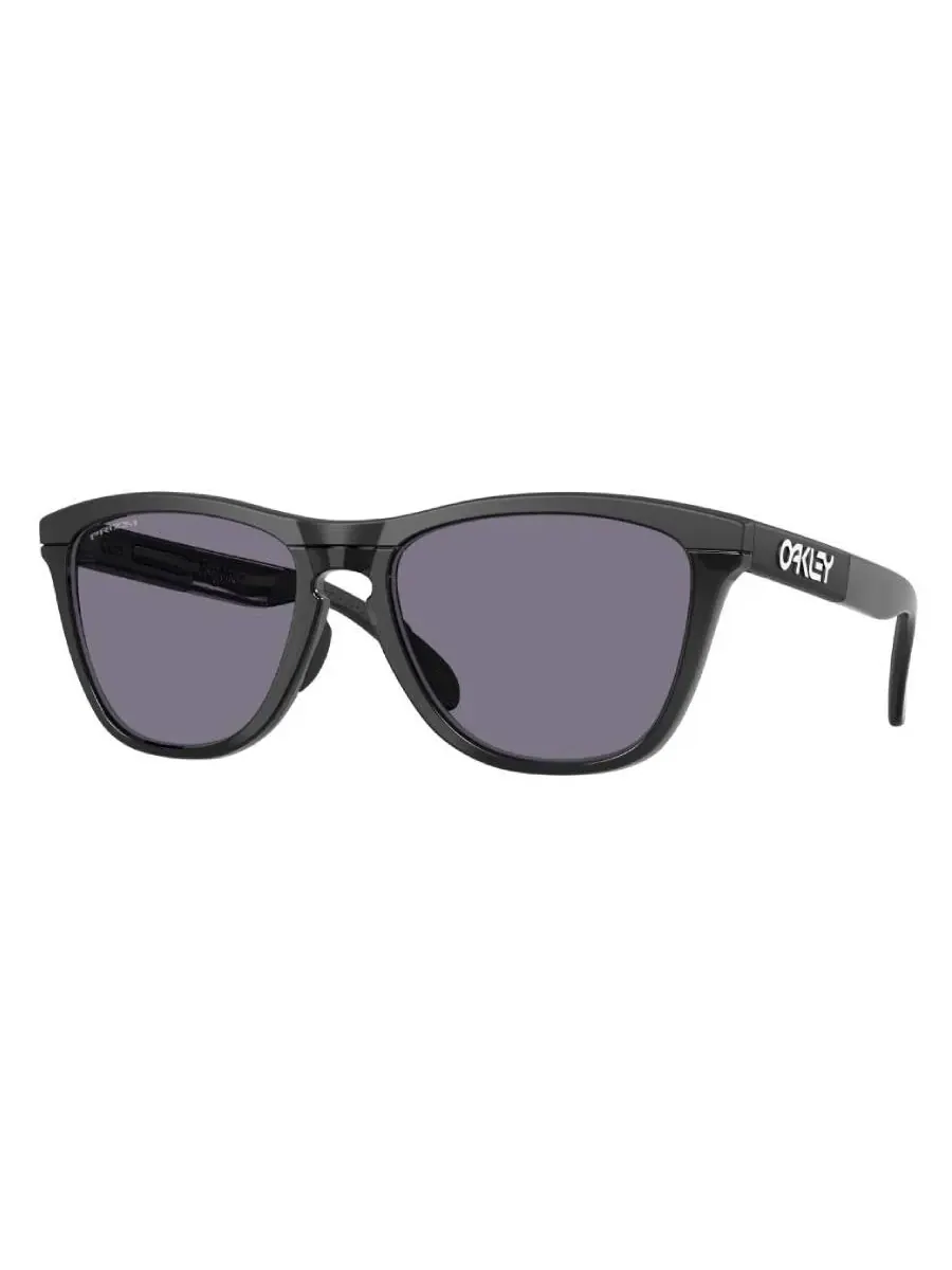 Солнцезащитные очки Oakley Frogskins Range XL Prizm Grey, круглые, унисекс, OO9503 950306 58 — черный