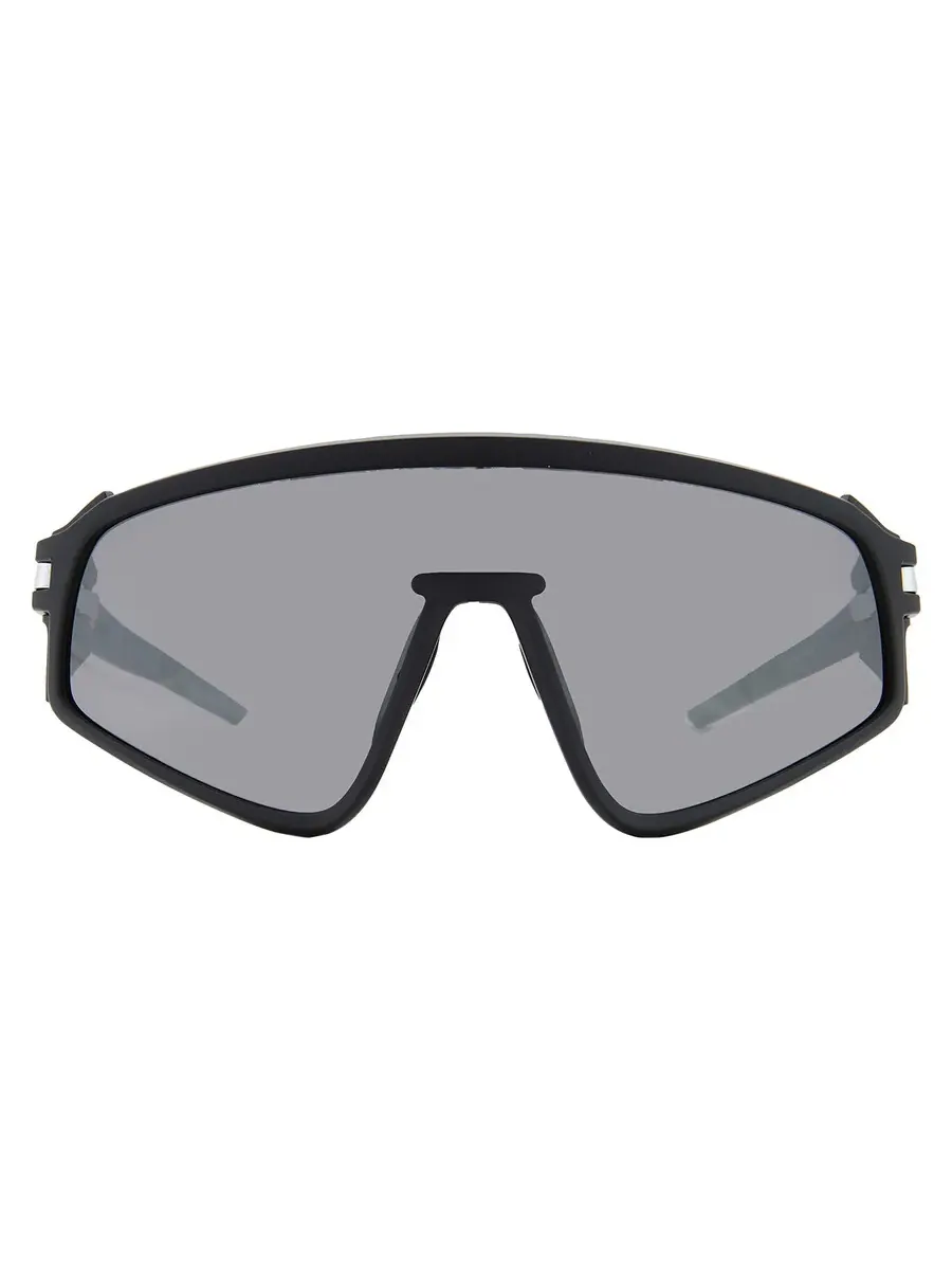 Мужские солнцезащитные очки Oakley Latch Panel Prizm Black Mirror Shield OO9404 940401 135 — черный