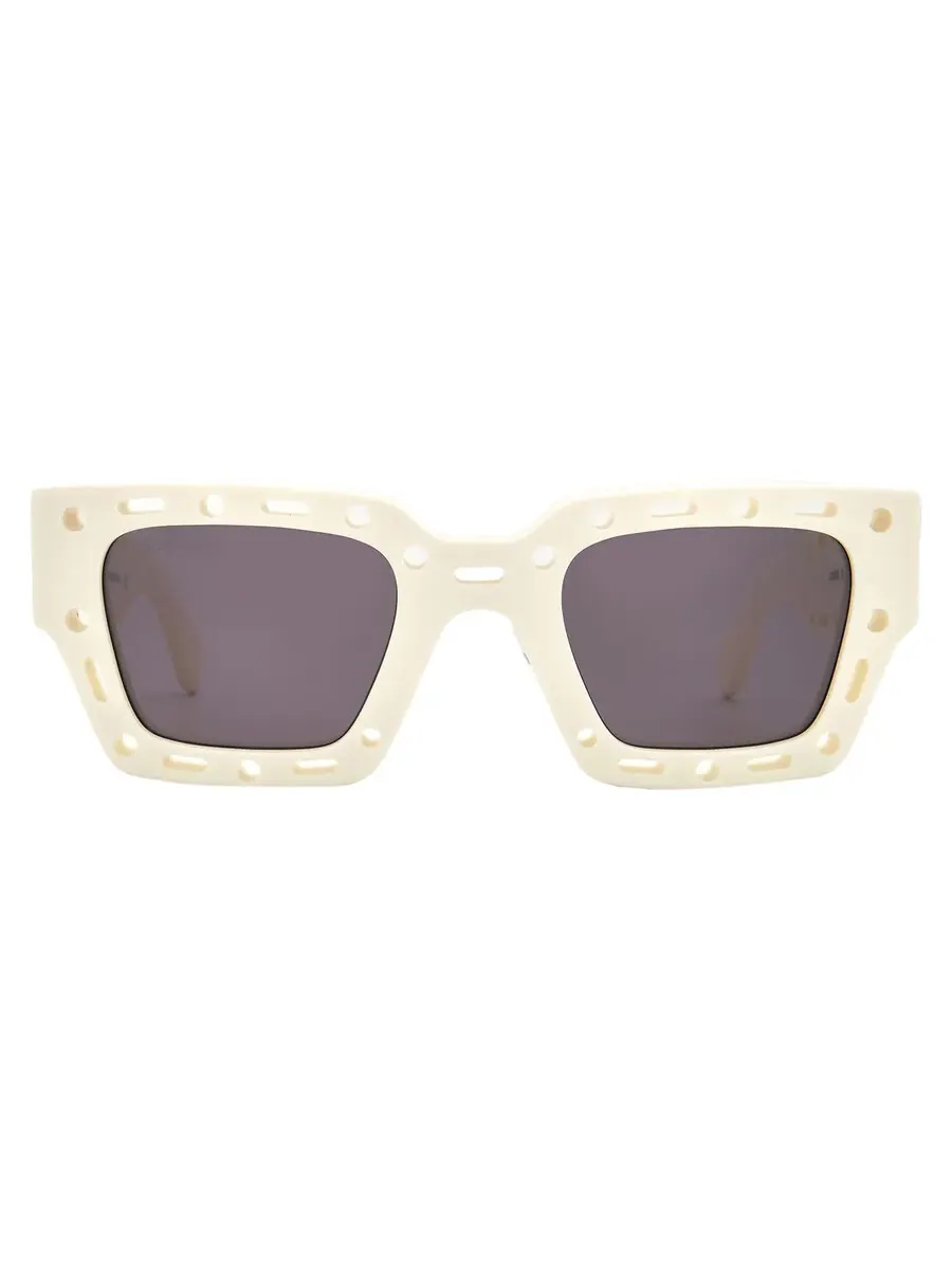 Солнцезащитные очки унисекс Off-White Mercer Grey Square OERI026 0107 48 — изображение 1 из 4, серый