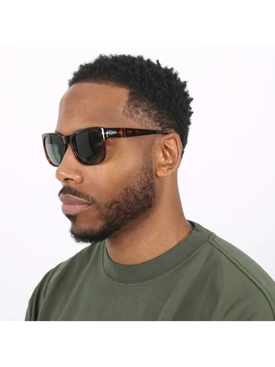 Солнцезащитные очки Persol Green Square унисекс PO3313S 24/31 55 — 2