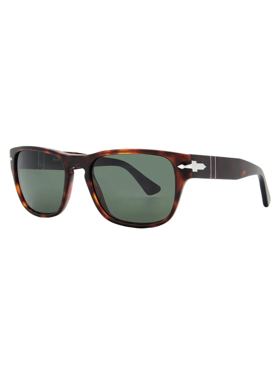 Солнцезащитные очки Persol Green Square унисекс PO3341S 24/31 55 — 2