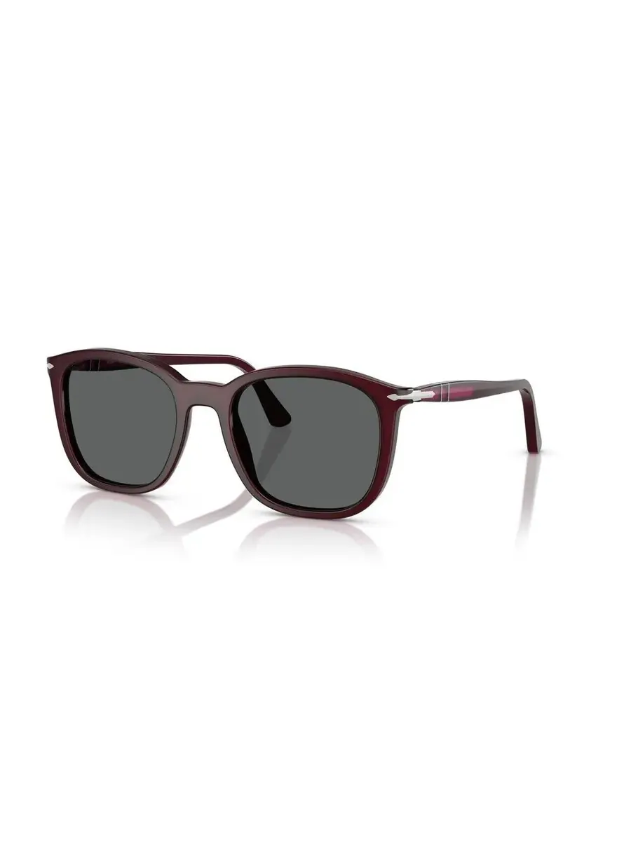 Солнцезащитные очки Persol Grey Square унисекс PO3355S 1216B1 52 — изображение 1 из 1, красный
