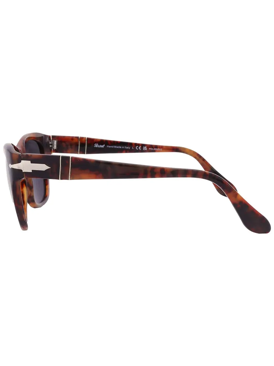 Поляризованные черные квадратные солнцезащитные очки Persol унисекс PO3313S 108/48 52 — 4