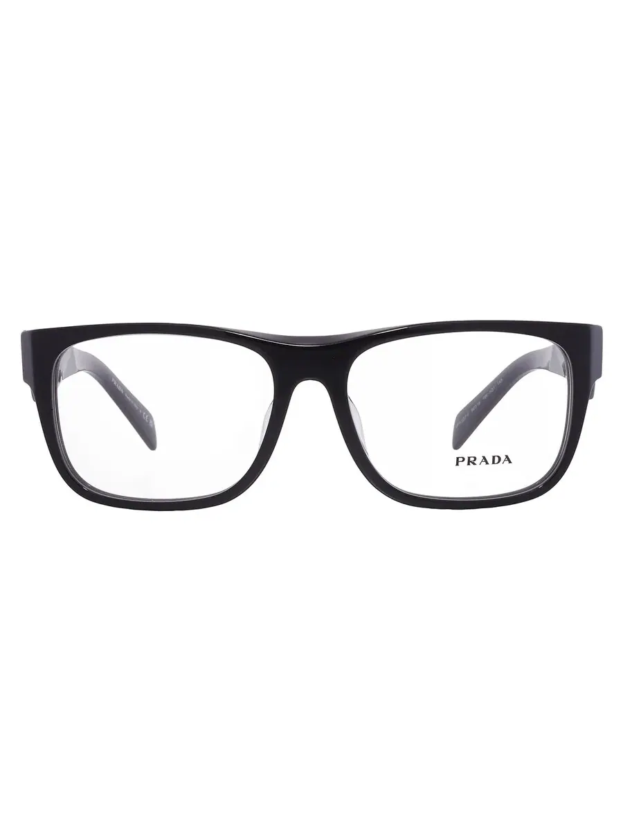Мужские очки Prada Demo Square PR 22ZVF 16K1O1 56 — черный