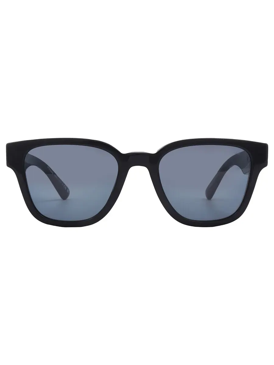 Мужские солнцезащитные очки Prada Grey Square PR A04S 16K07T 52 — черный