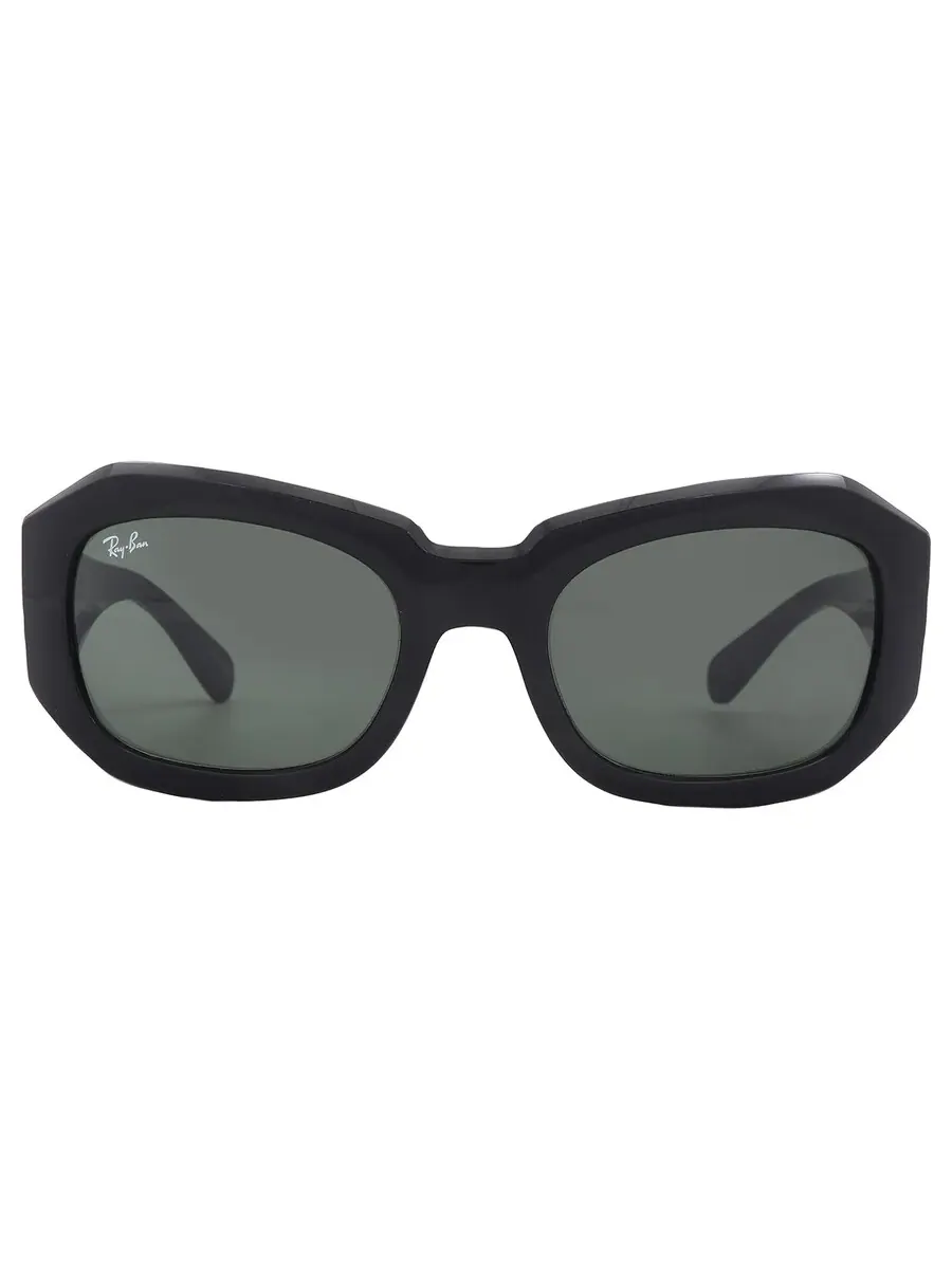 Солнцезащитные очки Ray Ban Beate Green нестандартной формы унисекс RB2212 901/31 56 Ray-Ban — зеленый