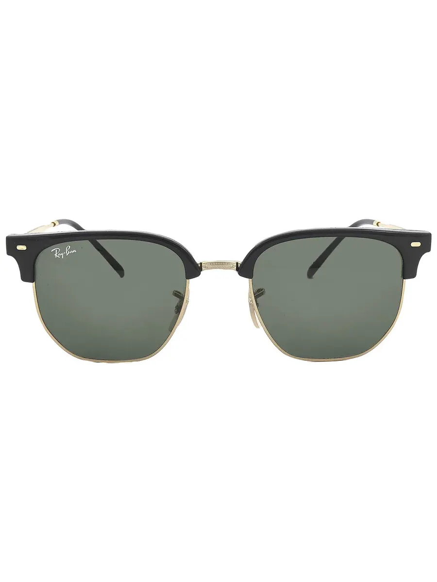 Солнцезащитные очки Ray Ban New Clubmaster Green унисекс RB4416 601/31 51 Ray-Ban — изображение 1 из 6, зеленый
