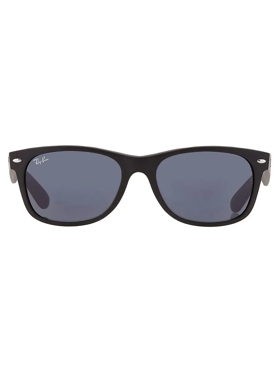 Солнцезащитные очки Ray Ban New Wayfarer Blue Square унисекс RB2132 622/R5 55 Ray-Ban — изображение 1 из 5, синий