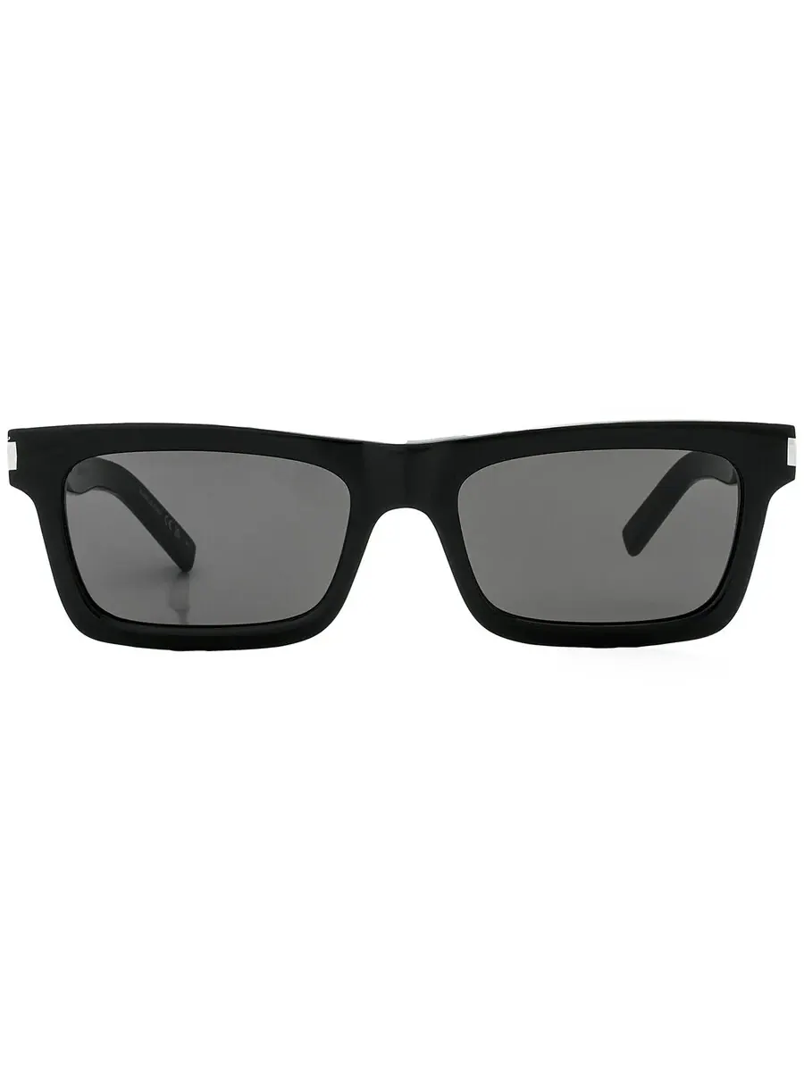 Очки для женщин Saint Laurent черные прямоугольные SL 461 BETTY 001 54 — черный