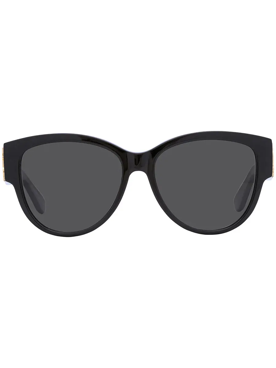 Женские солнцезащитные очки Saint Laurent серого овального цвета SL M3 002 55 — изображение 1 из 5, серый