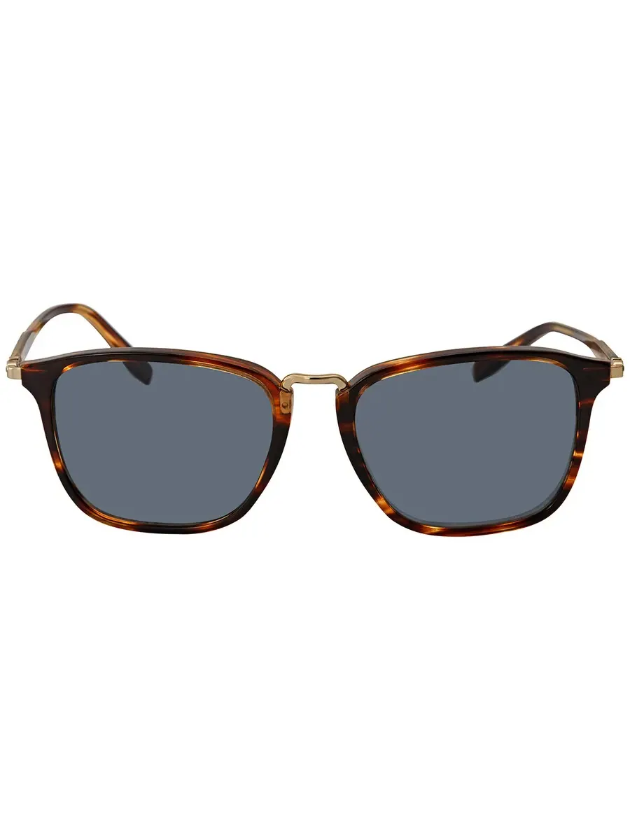 Мужские солнцезащитные очки Ferragamo Blue Square SF910S 216 54 — изображение 1 из 3, синий