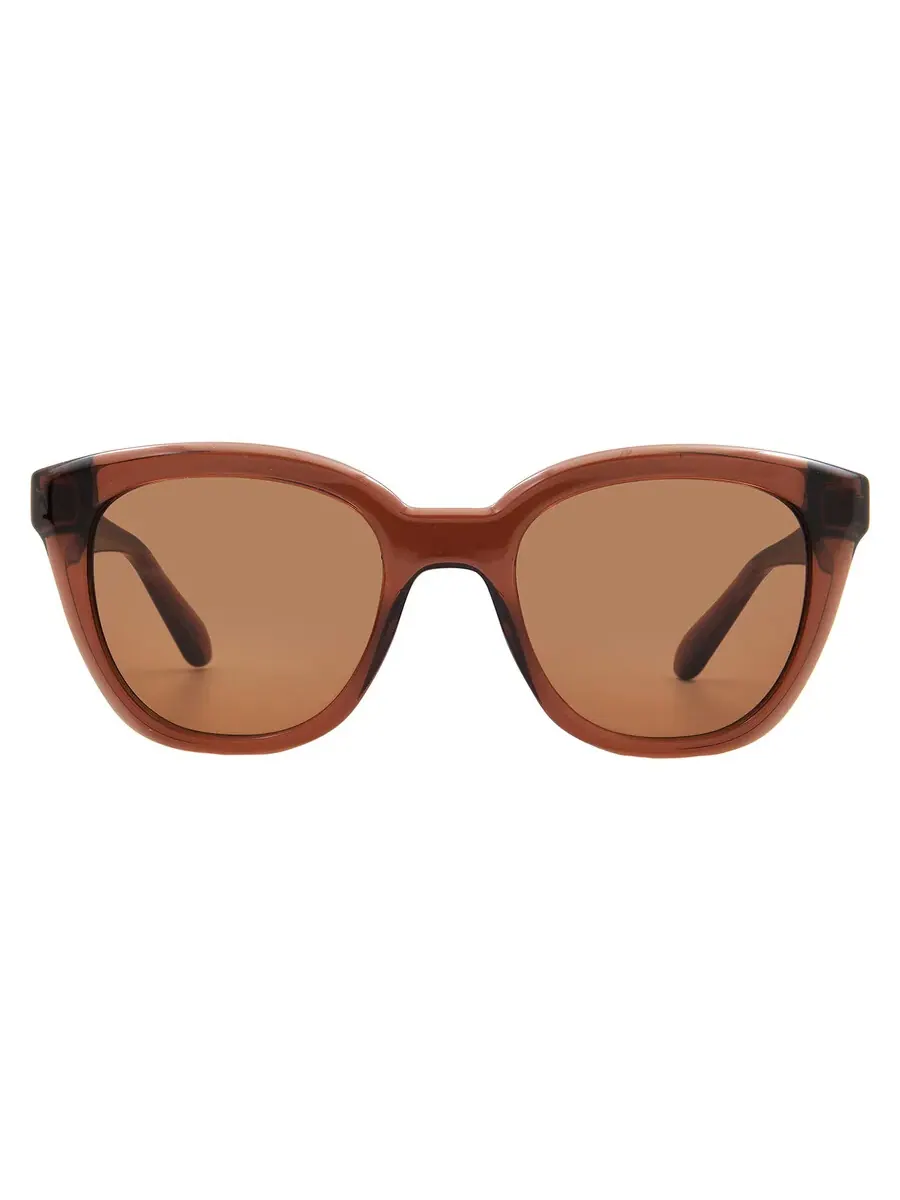 Солнцезащитные очки женские Salvatore Ferragamo коричневые кошачий глаз SF2000S 232 52 — изображение 1 из 4, коричневый