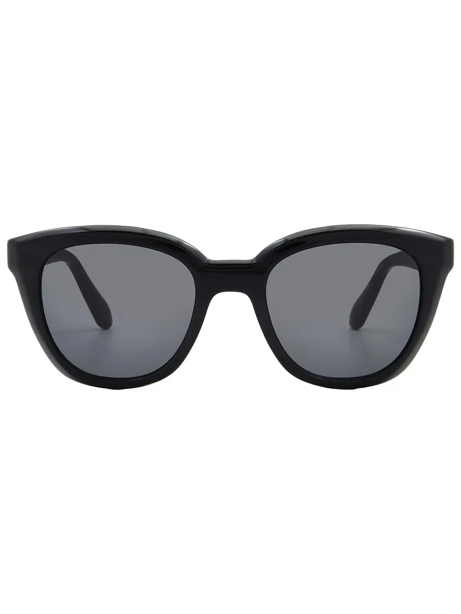 Солнцезащитные очки женские Salvatore Ferragamo серые в форме кошачьего глаза SF2000S 001 52 — изображение 1 из 4, серый
