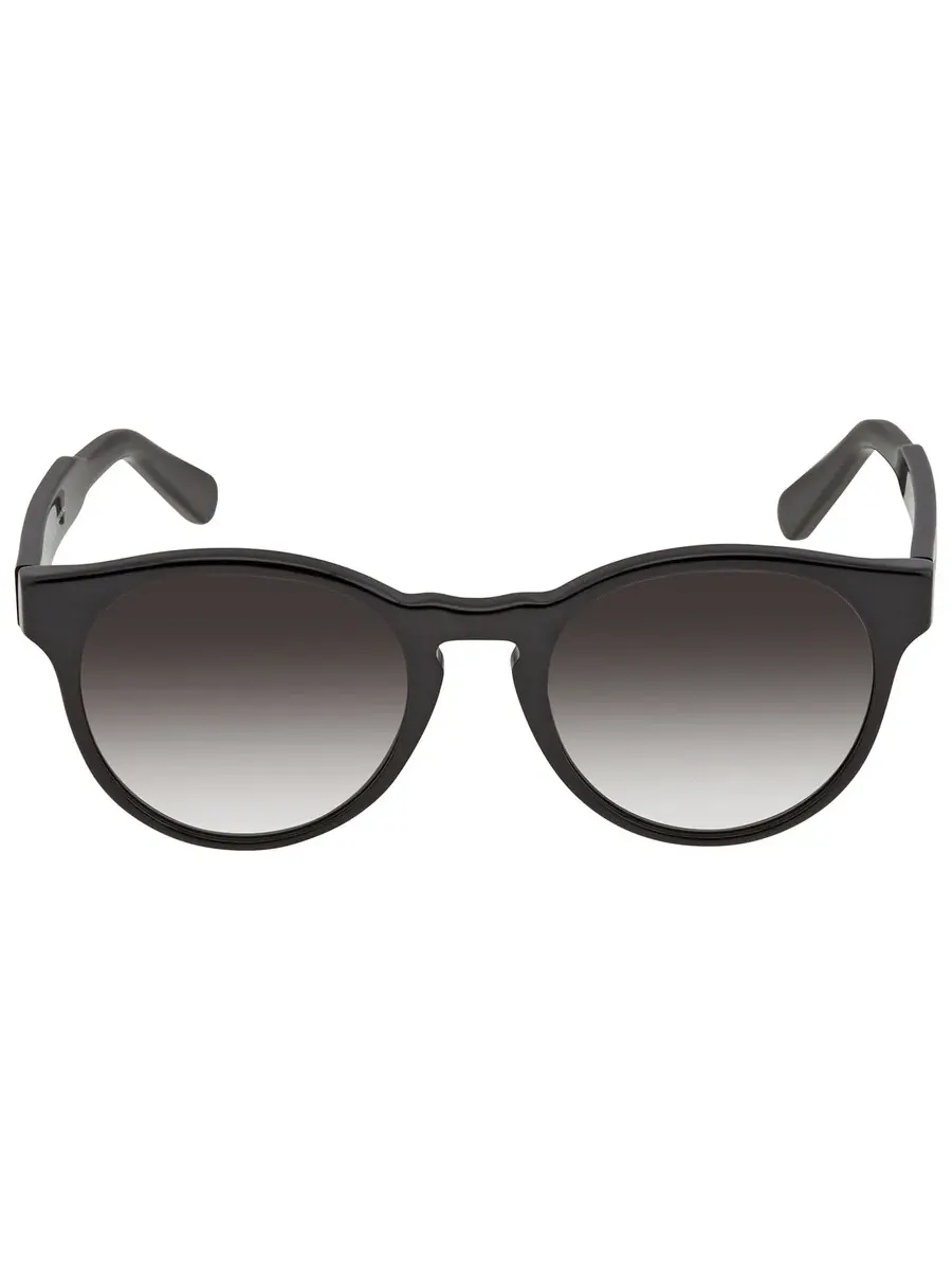 Солнцезащитные очки женские Salvatore Ferragamo серые градиентные круглые SF1068S 001 52 — изображение 1 из 4, черный