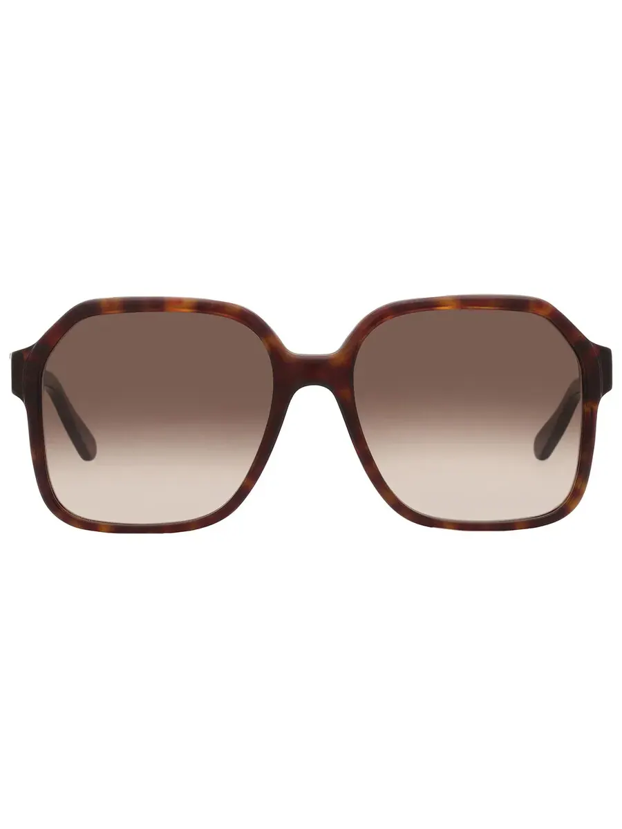 Солнцезащитные очки женские Salvatore Ferragamo SF1069S 242 56 серые градиентные квадратные — изображение 1 из 5, серый