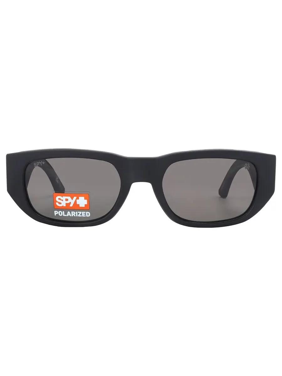 Солнцезащитные очки Spy GENRE Happy Grey Поляризованные Прямоугольные Унисекс 6700000000133 — черный