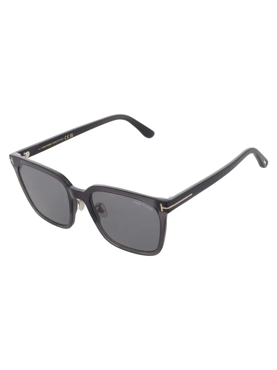 Очки солнцезащитные унисекс Tom Ford Blue Square FT1132-K 05V 56 — изображение 3 из 4, черный