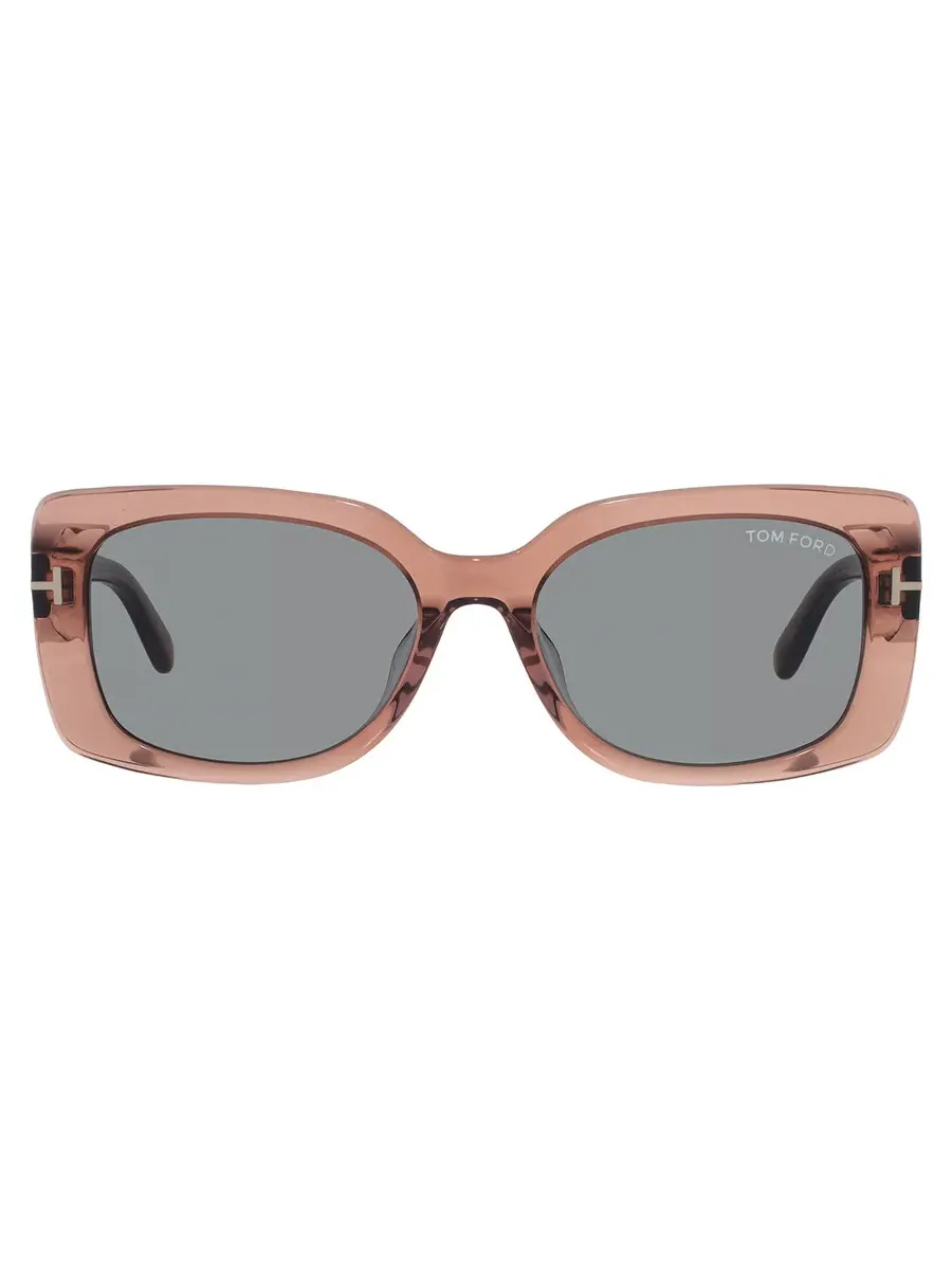 Женские солнцезащитные очки Tom Ford Brown Gradient Square FT1170-K 48F 54 — коричневый
