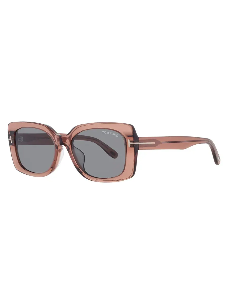 Женские солнцезащитные очки Tom Ford Brown Gradient Square FT1170-K 48F 54 — изображение 2 из 4, коричневый