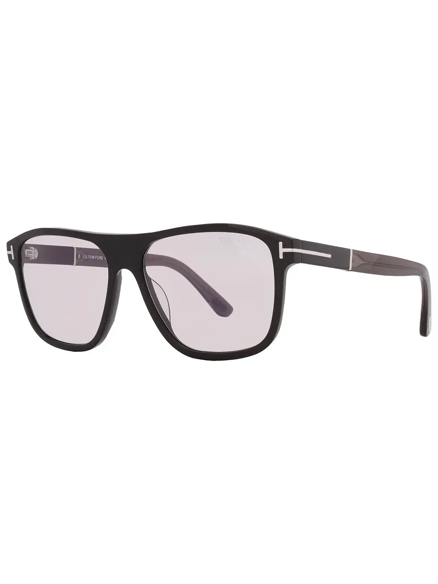 Женские спортивные солнцезащитные очки Tom Ford Frances Smoke FT1081 01A 58 — изображение 3 из 5, серый