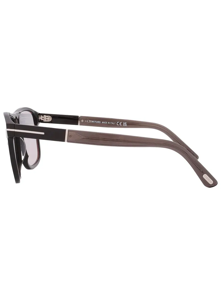 Женские спортивные солнцезащитные очки Tom Ford Frances Smoke FT1081 01A 58 — изображение 5 из 5, серый