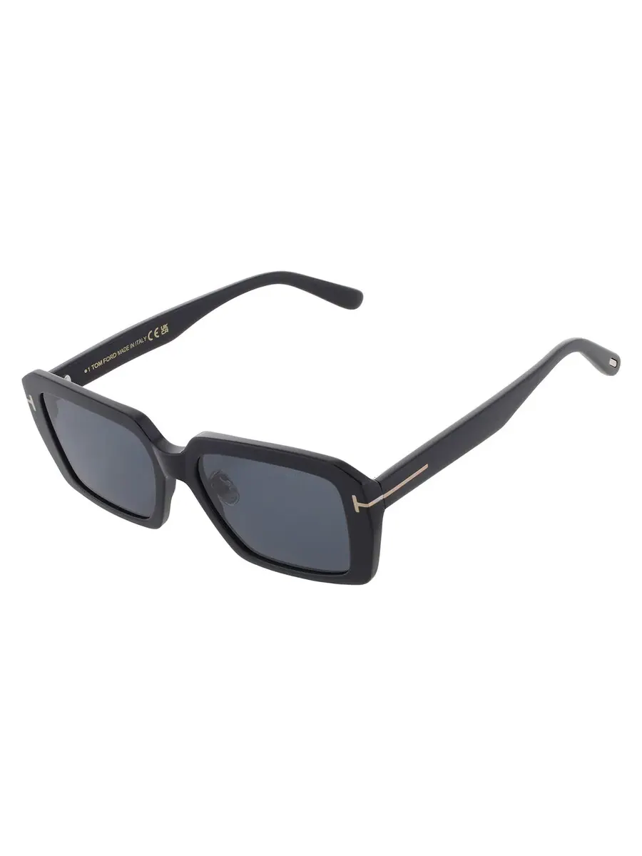 Солнцезащитные очки Tom Ford Grey прямоугольной формы FT1164-K 01A 54 — изображение 3 из 4, черный