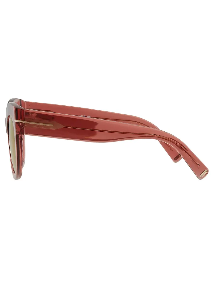 Женские солнцезащитные очки Tom Ford Lucilla Violet Cat Eye FT1063 72Z 51 — изображение 5 из 5, розовый