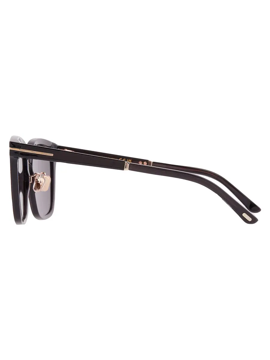 Мужские солнцезащитные очки Tom Ford Smoke Square FT1245-K 20A 56 — изображение 4 из 4, серый