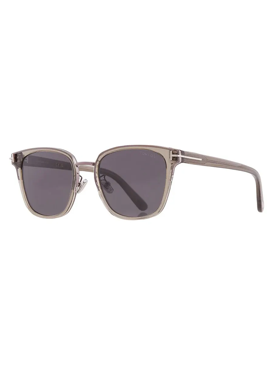 Солнцезащитные очки Tom Ford Smoke Square FT1248-K 96A 55 — изображение 2 из 4, синий