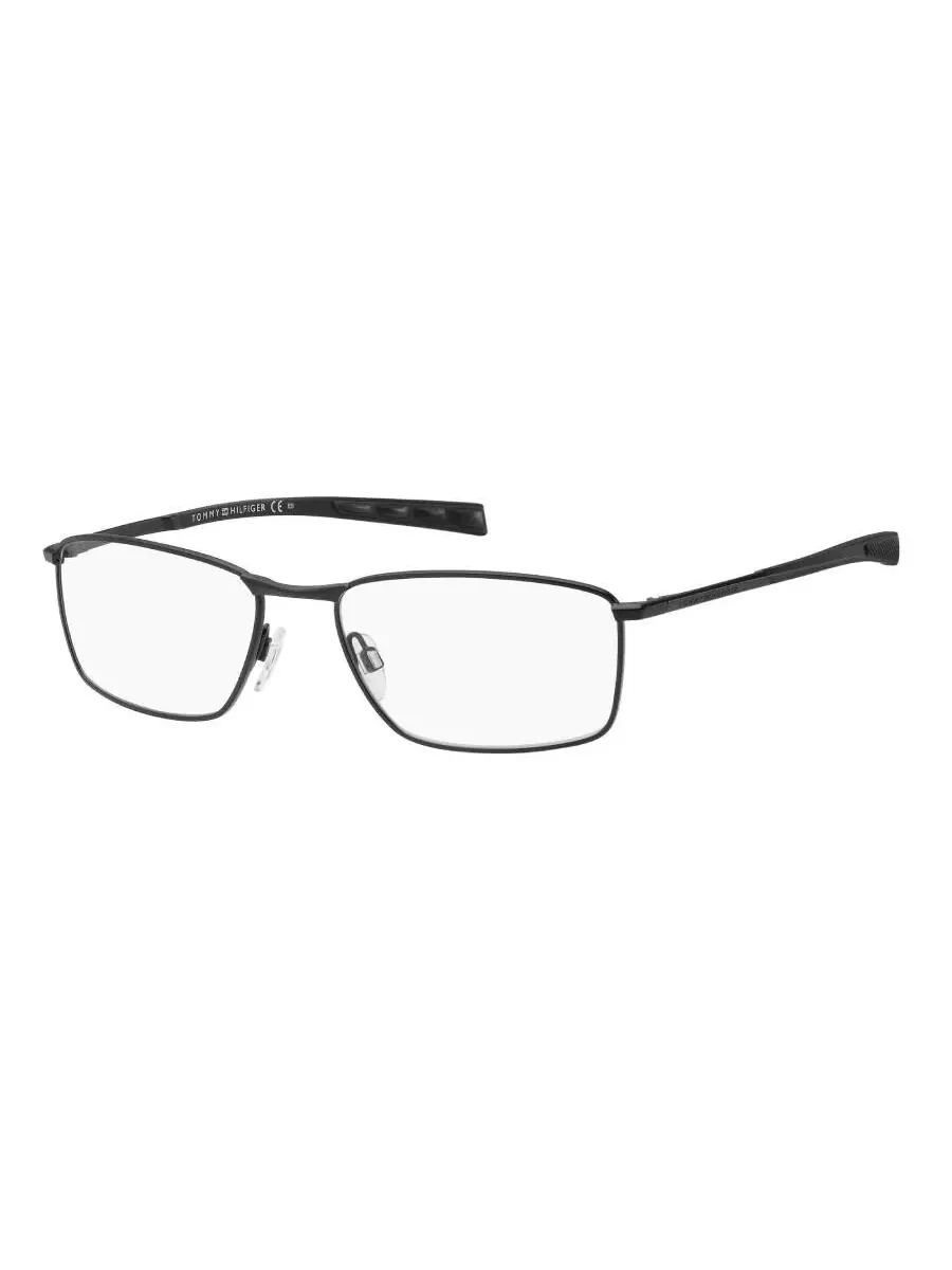 Демонстрационные прямоугольные мужские очки Tommy Hilfiger TH 1783 0003 57 — изображение 2 из 4, черный