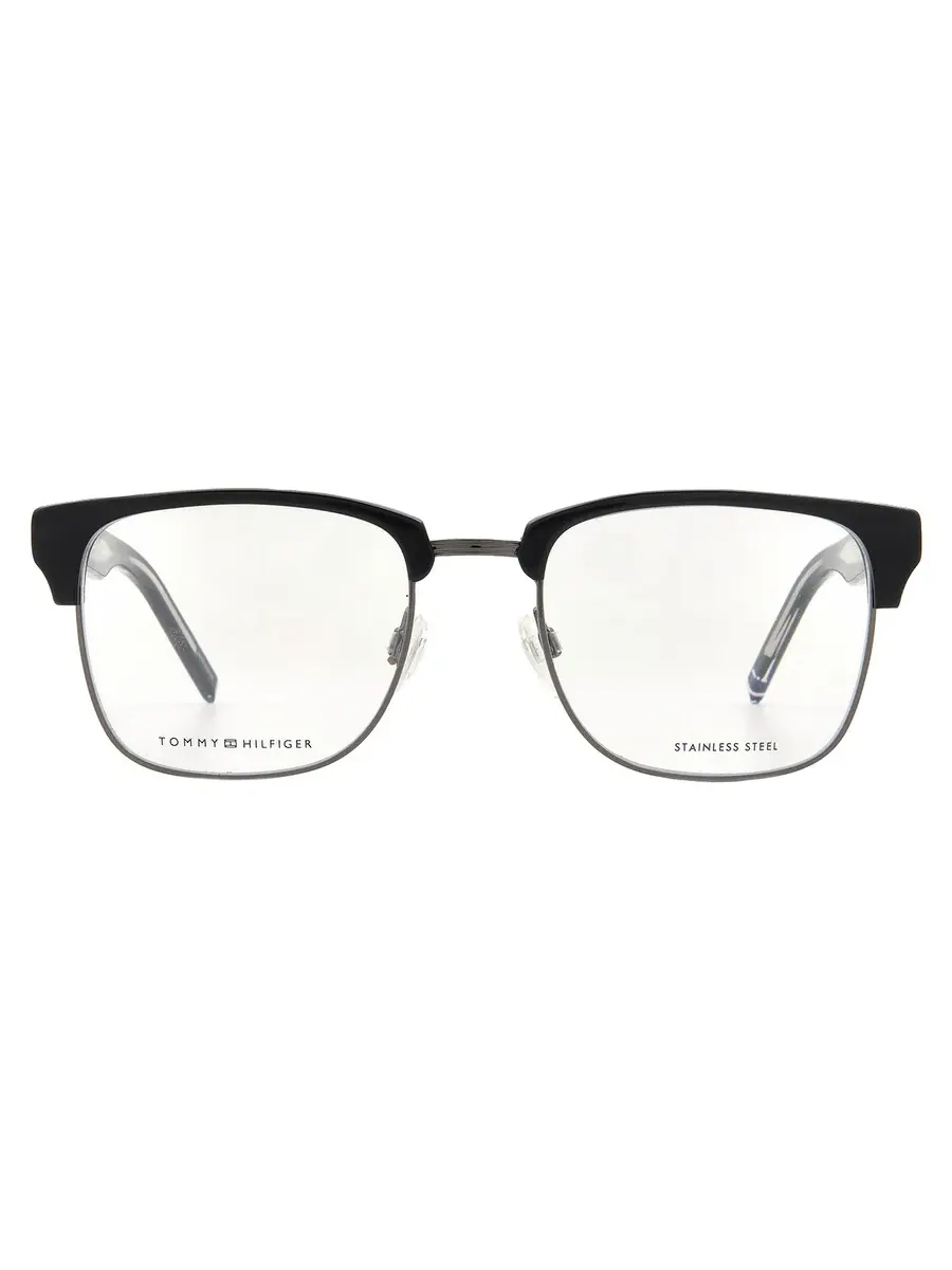 Мужские очки Tommy Hilfiger Demo Square TH 1988 0807 54 — изображение 1 из 5, черный