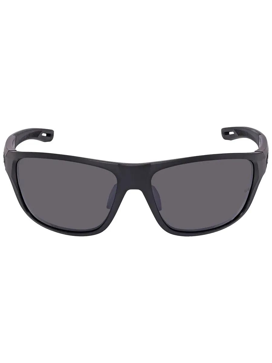 Серые мужские солнцезащитные очки Under Armour UA 0004/S 0003/6C 65 — изображение 1 из 3, черный