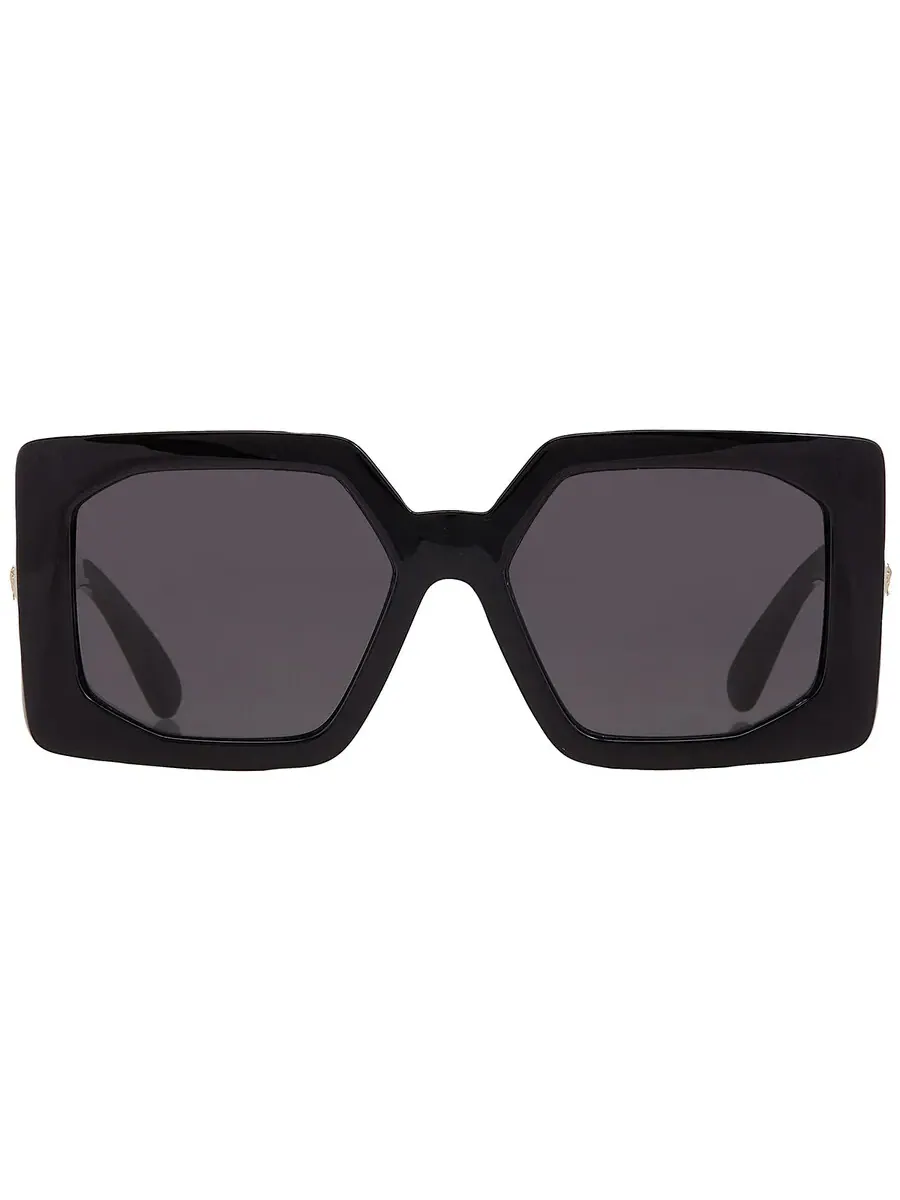 Мужские солнцезащитные очки Versace Dark Grey Sport VE4478U GB1/87 55 — изображение 1 из 5, черный