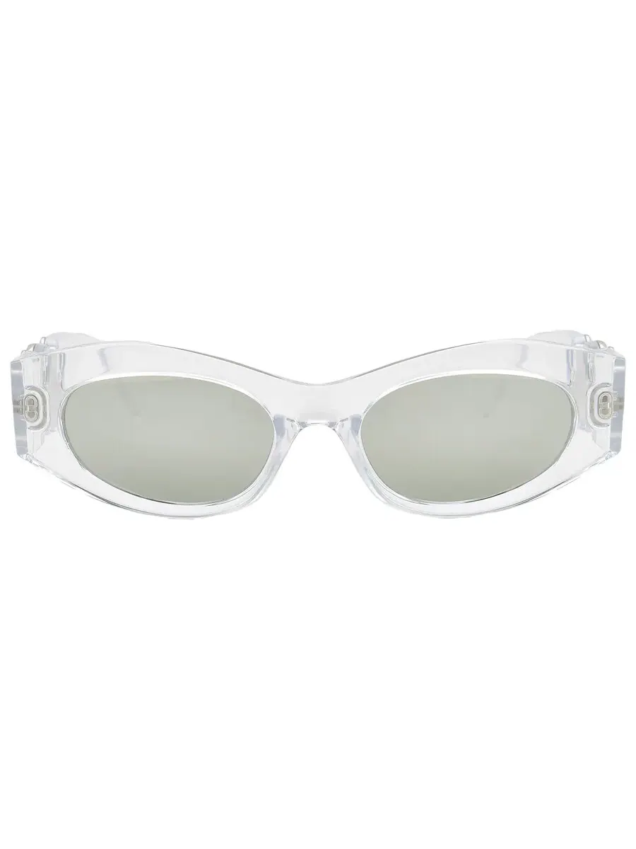 Женские солнцезащитные очки Versace Silver Mirror Oval VE4480U 148/30 51 — изображение 1 из 6, прозрачный
