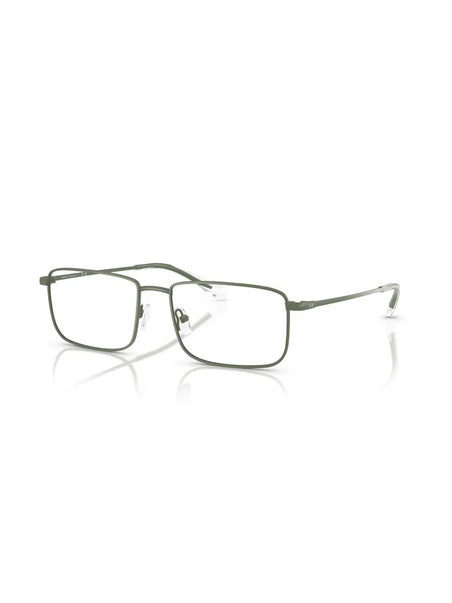 Мужские очки Armani Exchange Demo Rectangular AX1069 6124 56 — изображение 1 из 1, зеленый