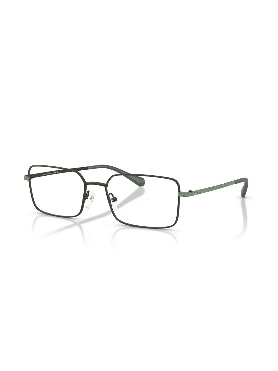 Мужские очки Armani Exchange Demo Rectangular AX1071 6126 56 — изображение 1 из 1, темный зеленый