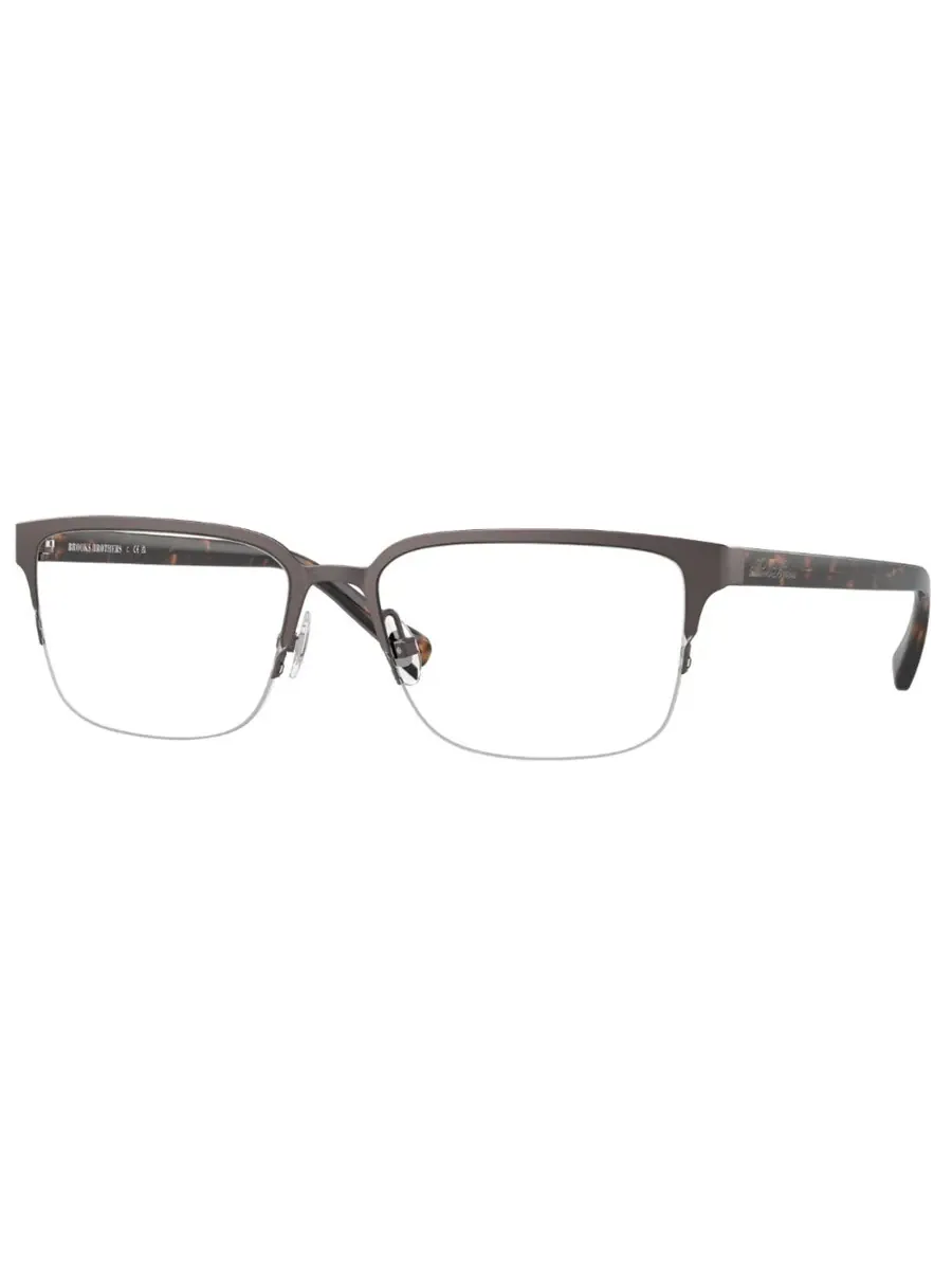Мужские очки Brooks Brothers Demo Square BB1113T 1041 55 — изображение 1 из 1, коричневый