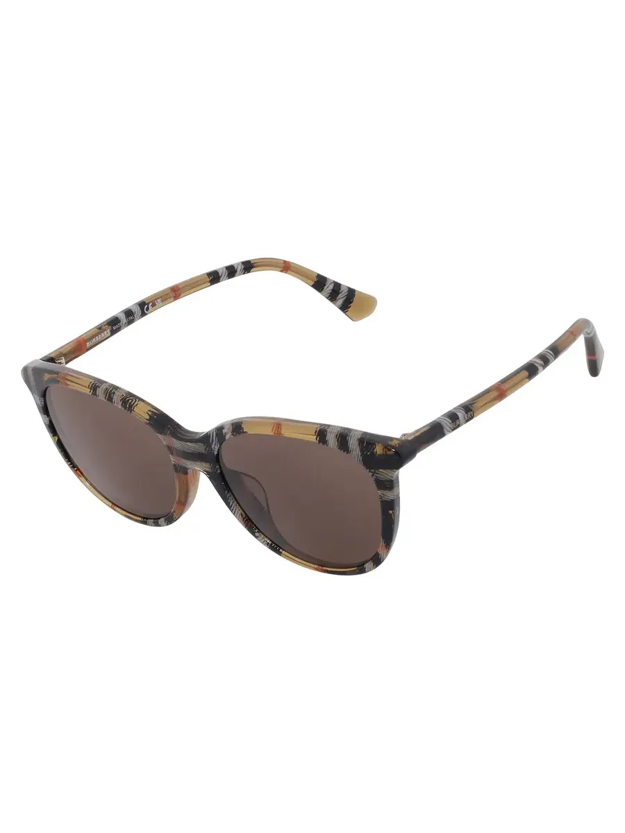 Женские солнцезащитные очки Burberry Brown Butterfly BE4455F 416373 55 — изображение 3 из 5, песочный
